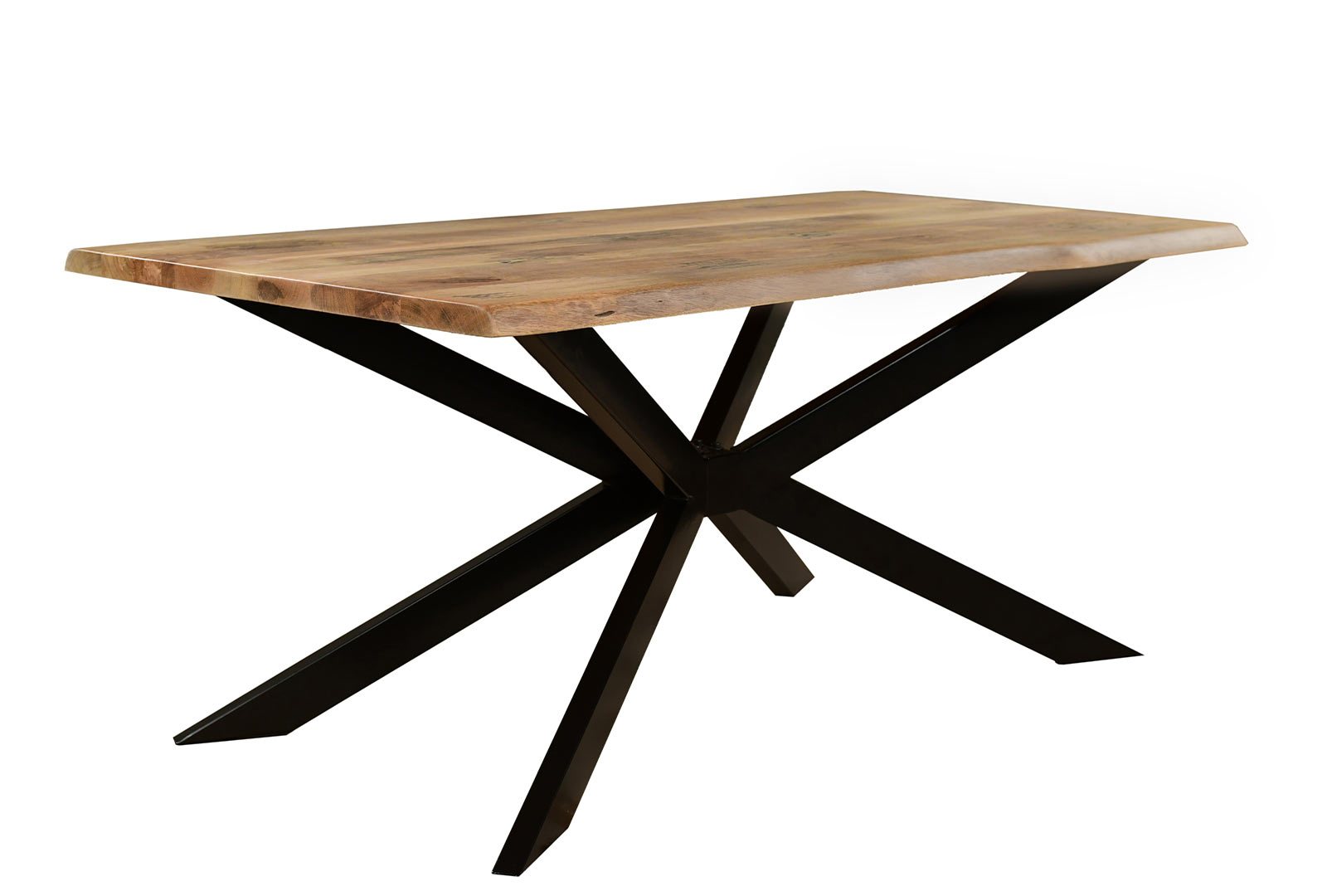 Argan Live Edge Dining Table - Loom Loft