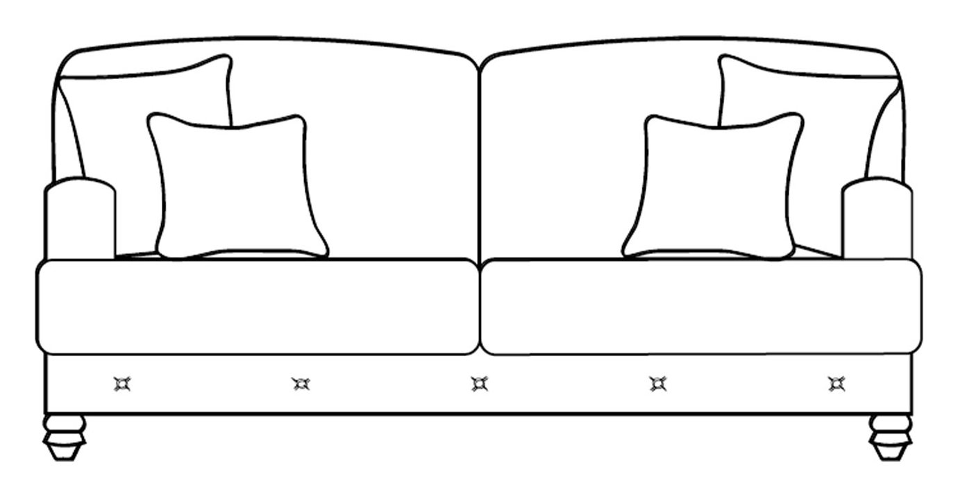 Minerva 2 Seater Sofa - Loom Loft