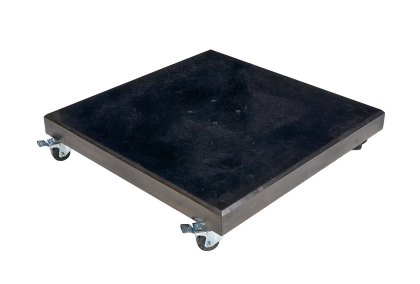 Mere Polished Black Granite 90KG Wheeled Parasol Base Mere Polished Black Granite 90KG Wheeled Parasol Base