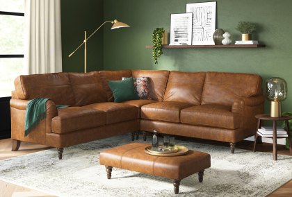 Bethie Leather 3 Seater Sofa