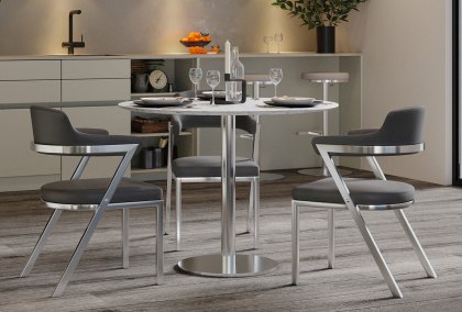Harkala Circular Dining Table Harkala Circular Dining Table