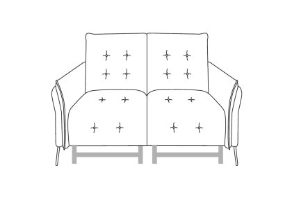 Bolero Small Loveseat Bolero Small Loveseat