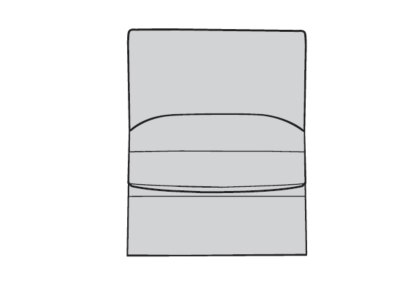 Pavia Armless Unit Pavia Armless Unit
