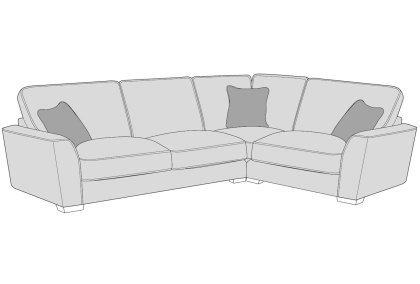 Ahf deals corner sofa