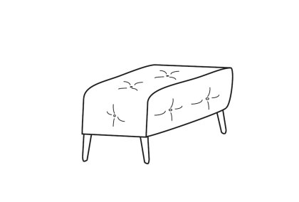 Tempest - Rectangular Stool Tempest - Rectangular Stool