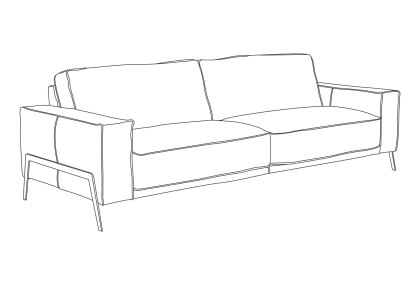 Kurtis - 2.5 Seater Sofa Kurtis - 2.5 Seater Sofa