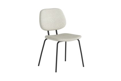 Sorrel Retro Boucle Dining Chair