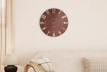 12'' Mulberry Wall Clock Auburn