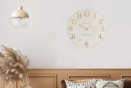 12'' Arabic Wall Clock Oatmeal