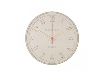 14" Tresco Wall Clock Linen