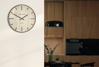 20" Woodstock Wall Clock White Oak