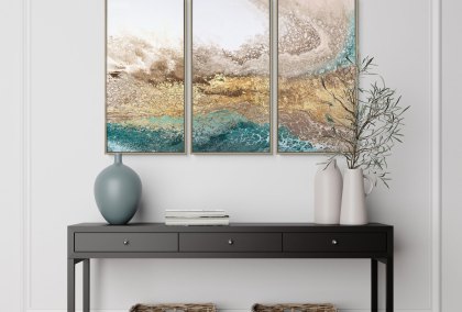 Serene Triptych