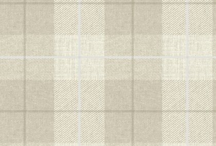 Country Tartan Taupe Wallpaper