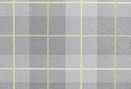 Heritage Tartan Ochre/Grey Wallpaper