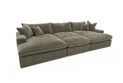 Pendle - Double Chaise with Snug Stool Pendle - Double Chaise with Snug Stool