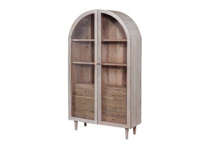 Inspiration 2 Door Glass Cabinet Inspiration 2 Door Glass Cabinet