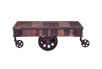 Bardon Iron Cart Coffee Table Bardon Iron Cart Coffee Table