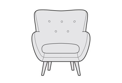 Saffron - High Back Chair Saffron - High Back Chair