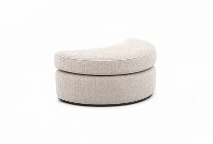 Crosby - Halfmoon Footstool Crosby - Halfmoon Footstool