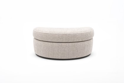 Crosby - Halfmoon Footstool Crosby - Halfmoon Footstool