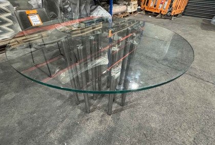 Glass display table Glass display table