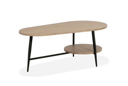 Cark - Organic Coffee Table with Shelf Cark - Organic Coffee Table with Shelf
