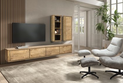 Liston - Wall Cabinet with Open Shelving Liston - Wall Cabinet with Open Shelving
