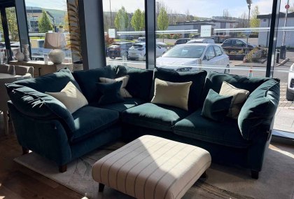 Dunsop Corner Sofa & Footstool Bundle Dunsop Corner Sofa & Footstool Bundle