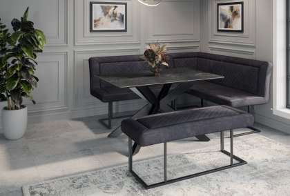 Austin - Black Corner Dining Set Austin - Black Corner Dining Set