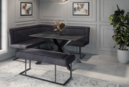 Austin - Black Corner Dining Set Austin - Black Corner Dining Set
