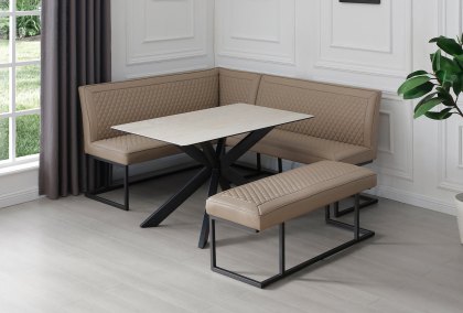 Austin - Sand Corner Dining Set Austin - Sand Corner Dining Set