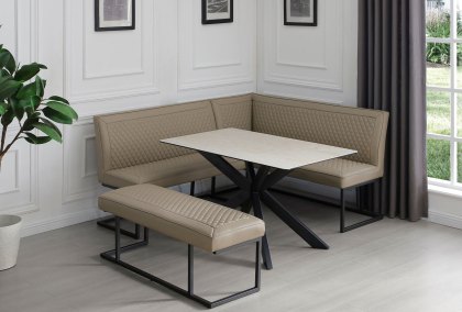 Austin - Sand Corner Dining Set Austin - Sand Corner Dining Set