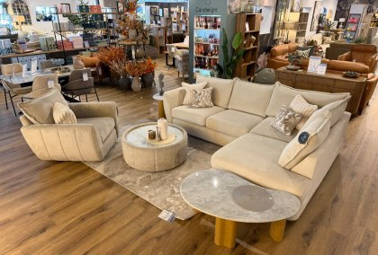 Coniston Bundle - Corner Group, Swivel Chair, & Swivel Table Coniston Bundle - Corner Group, Swivel Chair, & Swivel Table