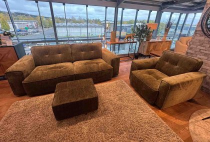 Gadoni Bundle - Large Sofa, Armchair & Footstool Gadoni Bundle - Large Sofa, Armchair & Footstool