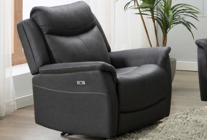 Ferndown leather best sale power recliner