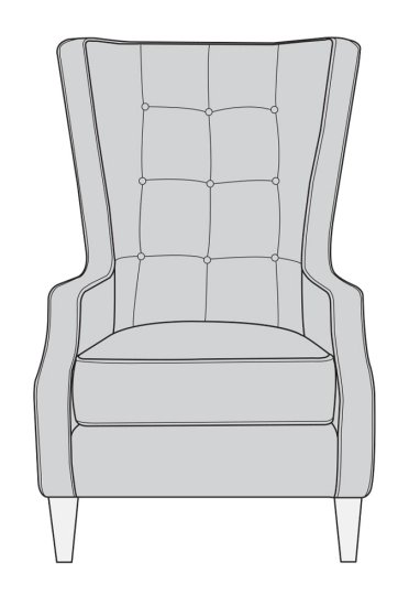 Venton Throne Accent Chair