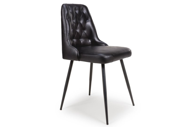 Brevin Dining Chair - Black