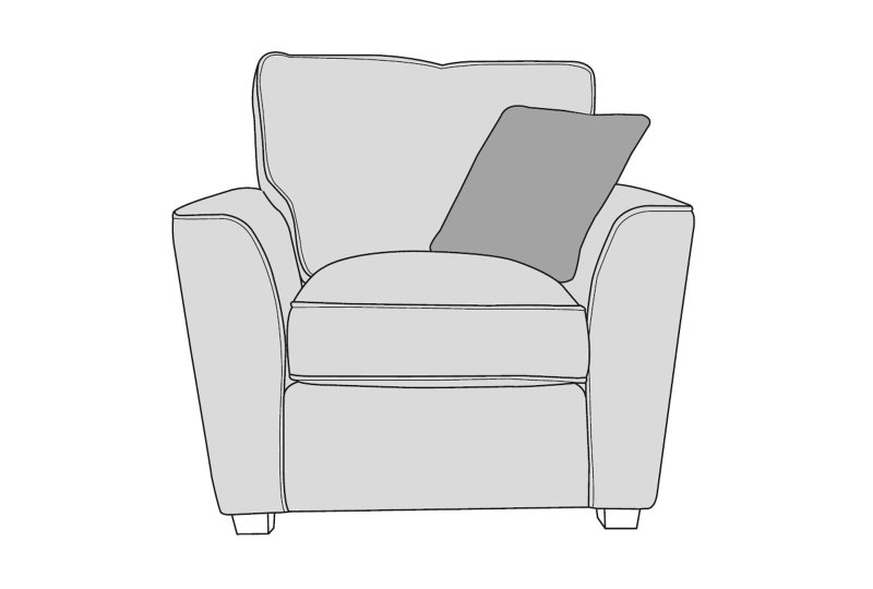 Favaro Standard Chair - Line Art
