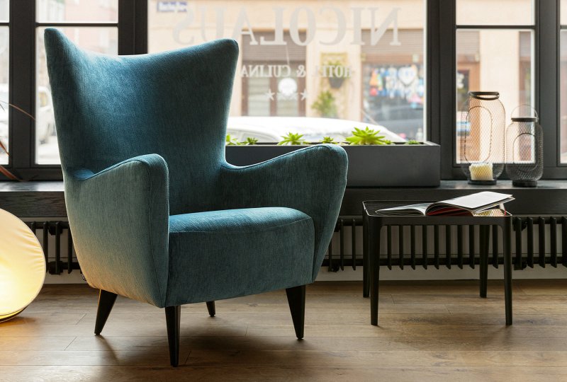 Eliza Accent Chair - Elyot Turquoise