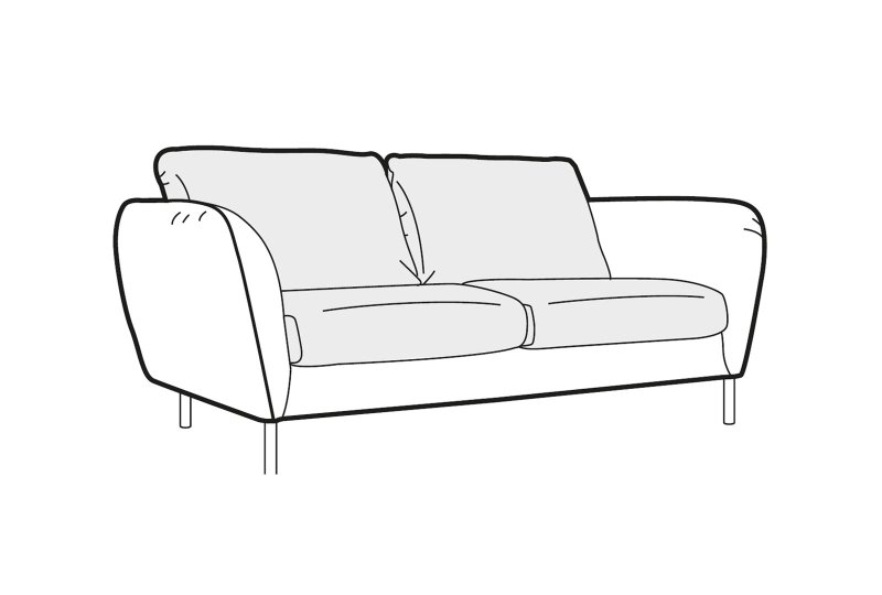 Eden 2 Seater Sofa