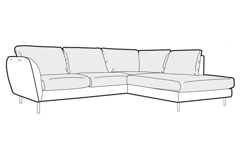 Eden Small Corner Combi Unit Sofa