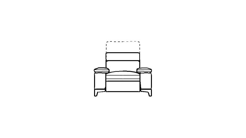 Mallory Small Chair - Line Art