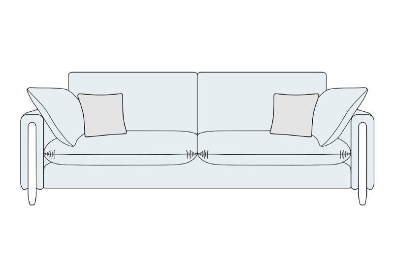 Jett 4 Seater Sofa