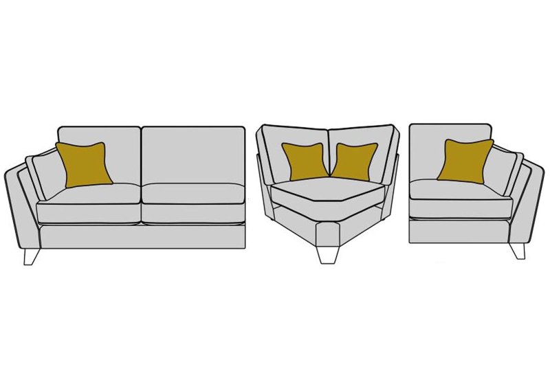 Vardis Corner Group Sofa