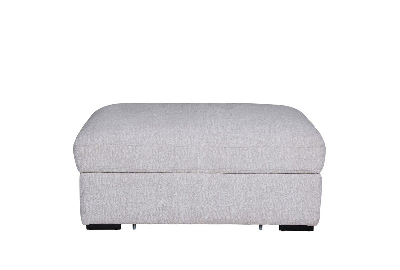 Hoffman Storage Ottoman - Light Grey