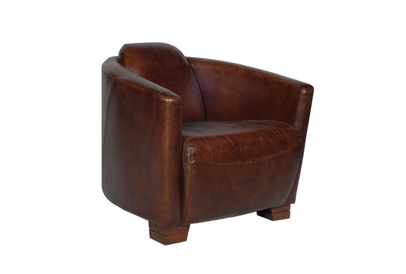 Ripley Accent Chair - Vintage Cigar