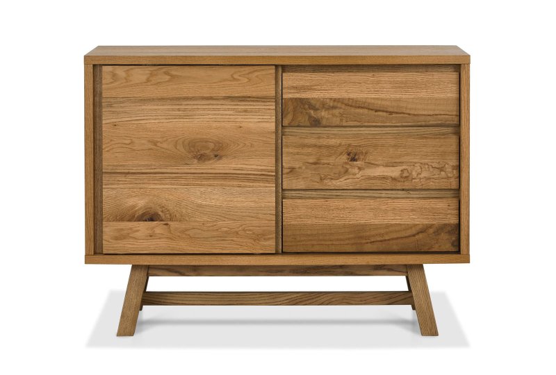 Canyon Narrow Sideboard - Rustic Oak