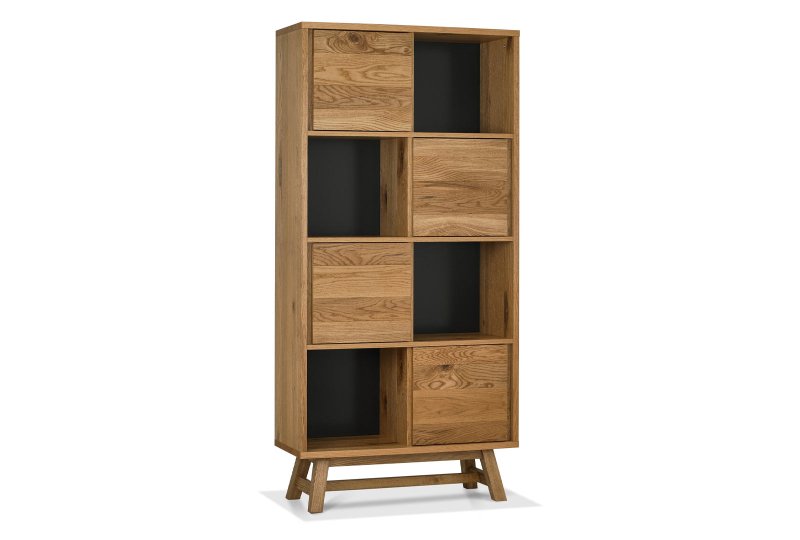 Canyon Display Cabinet - Rustic Oak