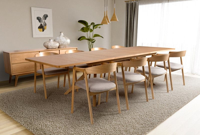 Furniture Link Allendale Extending Dining Table