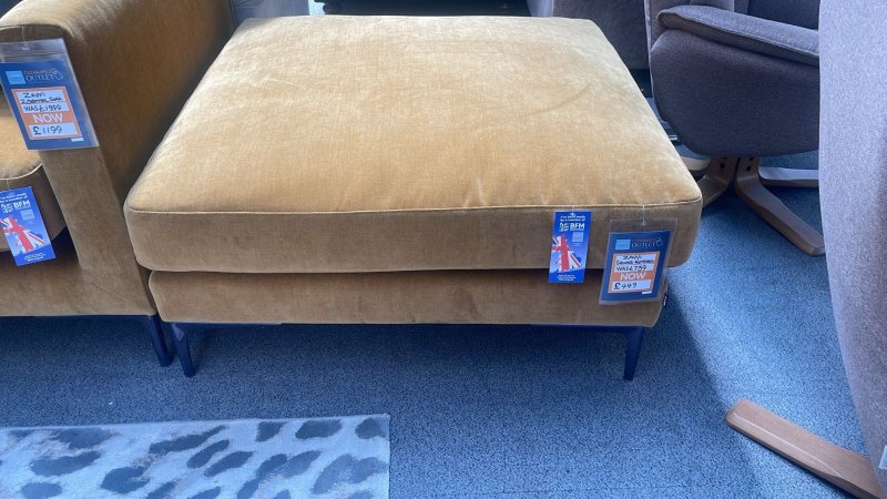 Clearance Zavvi Square Footstool